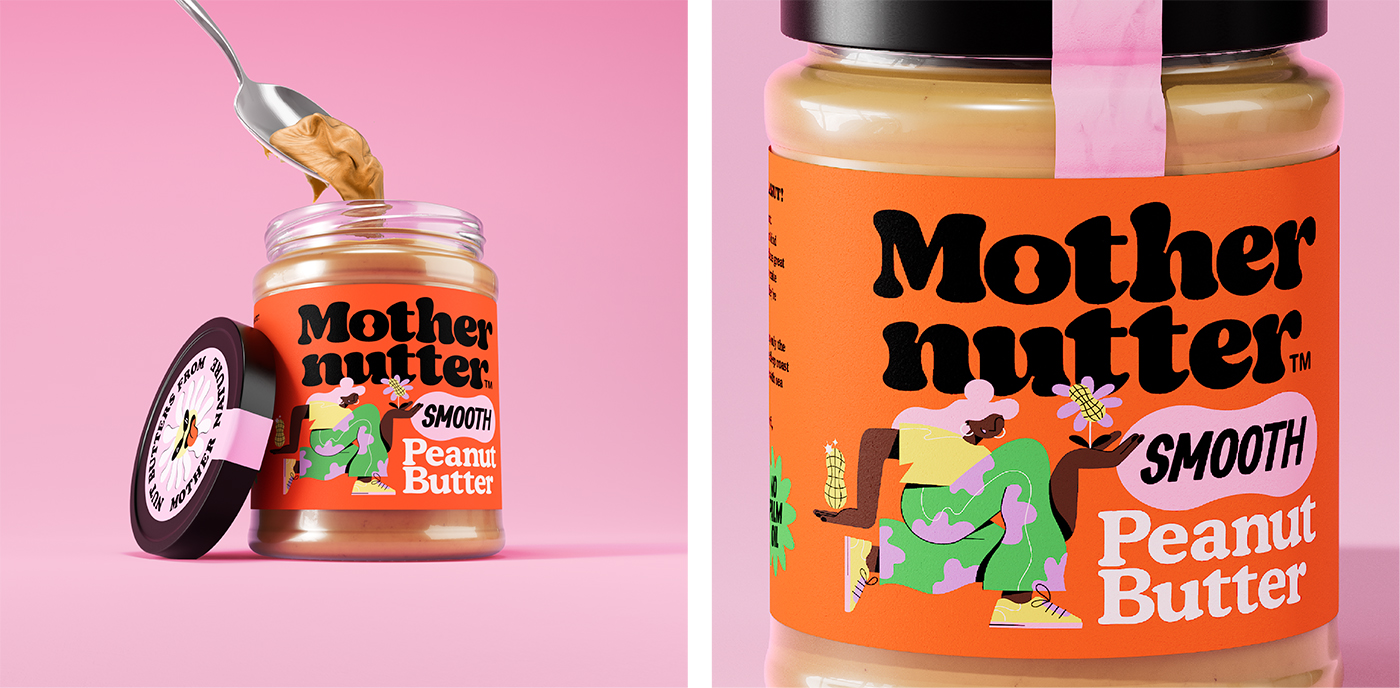 品牌包裝設(shè)計(jì)：Mothernutter品牌通過(guò)有趣的包裝帶動(dòng)年輕消費(fèi)者的心